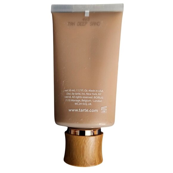Tarte Amazonian Clay 16-Hour Full Coverage Foundation Tan Deep Sand 50ml Bamboo - Picture 3 of 4